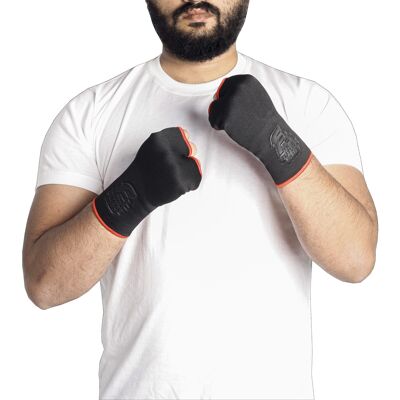 F+ MMA Vendaje de soporte para manos, guantes interiores de boxeo y bronceado, envolturas para artes marciales