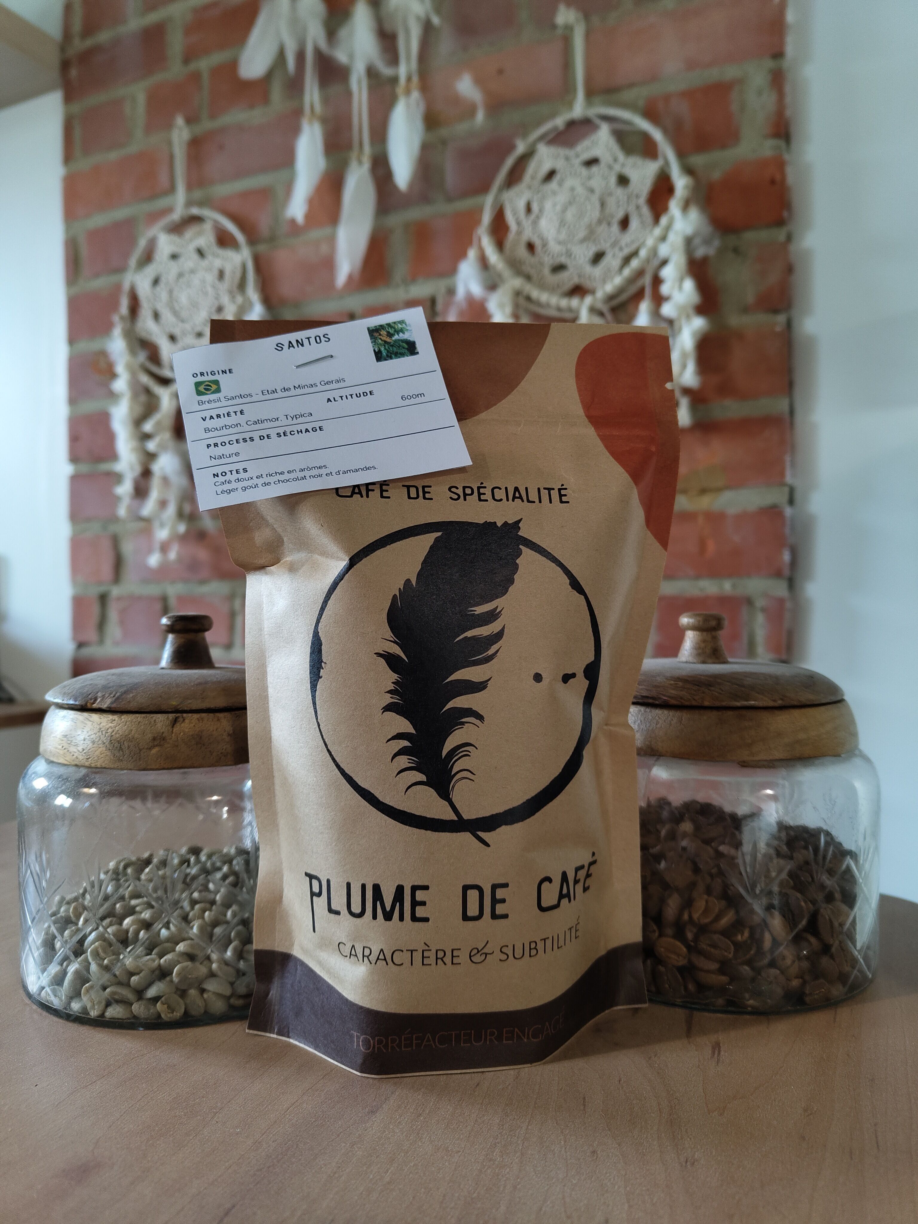 Brasilien-Santos-Kaffee 100 % Arabica