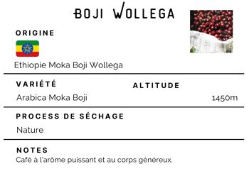 Café Ethiopie Moka Boji Wollega 100% Arabica 2