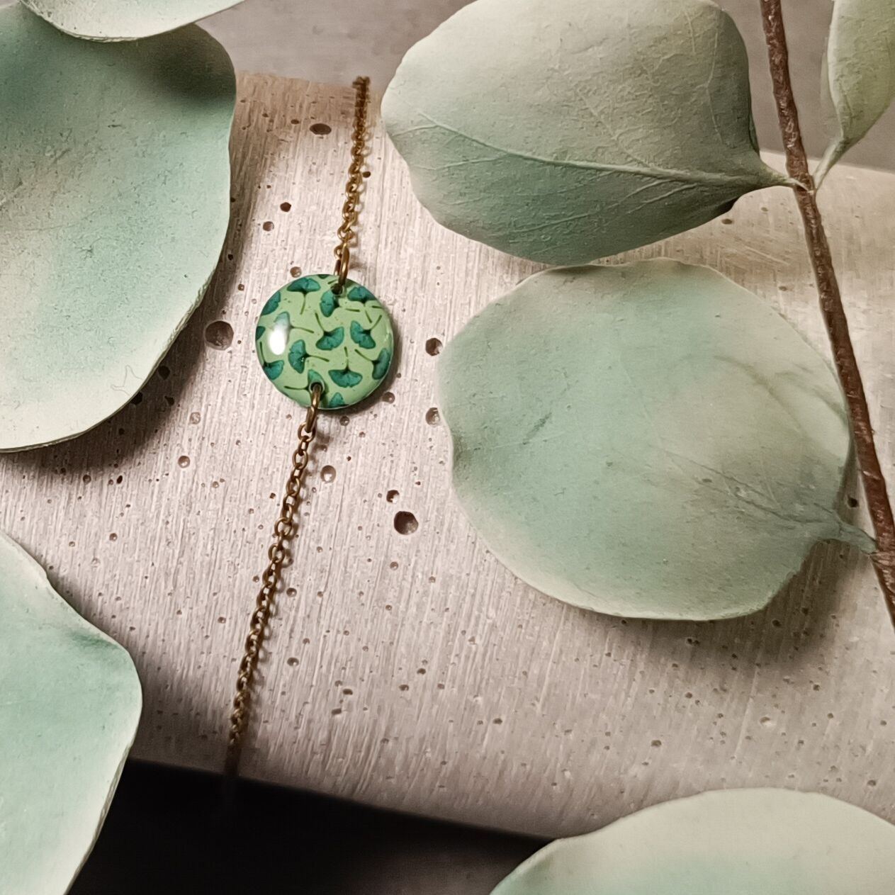 Villandry Armband – Ginkgoblätter 1102