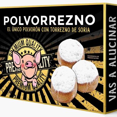 Polvorones artisanaux avec Torrezno