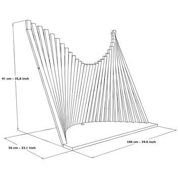 Bureau pliable Flow 9