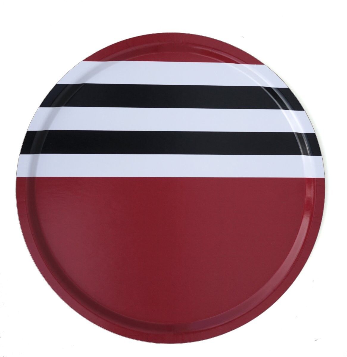 Ligne de plateau rouge