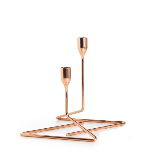 Puzzle 2-pack copper plated