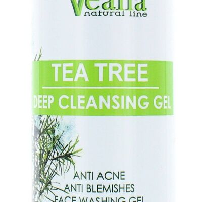 Savon visage anti-acné à l'arbre à thé (200 ml)
