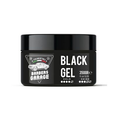 Barbers Garage Gel para barba y cabello para cabello blanco y gris (350 g)