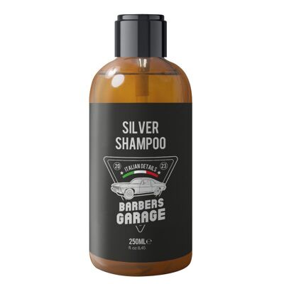 Barbers Garage exklusives Silber Shampoo (250ml)