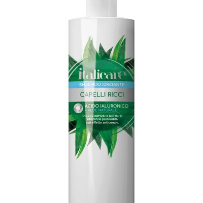 Shampoo per capelli con aloe vera ialuronico per la cura dei ricci