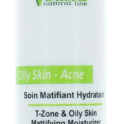 Gel hidratante matificante T-Zone para pieles grasas y con acné (50ml)