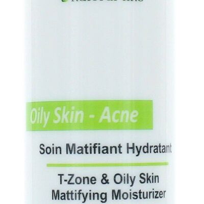 T-Zone mattifying moisturizing gel for oily & acne skin (50ml)