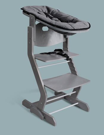 Attache tiSsi® pour chaise haute tiSsi gris - anthracite 4