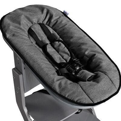 tiSsi® baby attachment for high chair tiSsi gray - anthracite