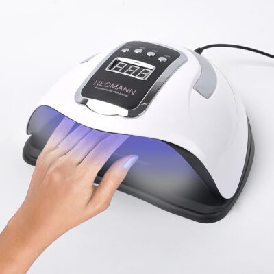 NEOMANN UV lamp for gel nails - 280 watts & 66 lamps