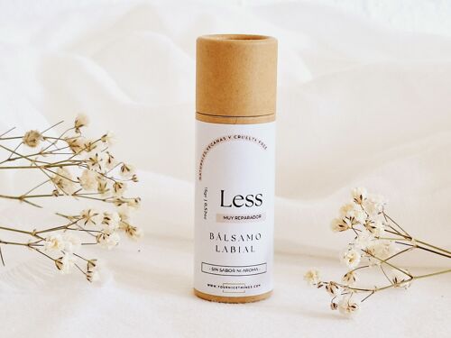 Bálsamo labial Less (rosa mosqueta + calendula)  15gr