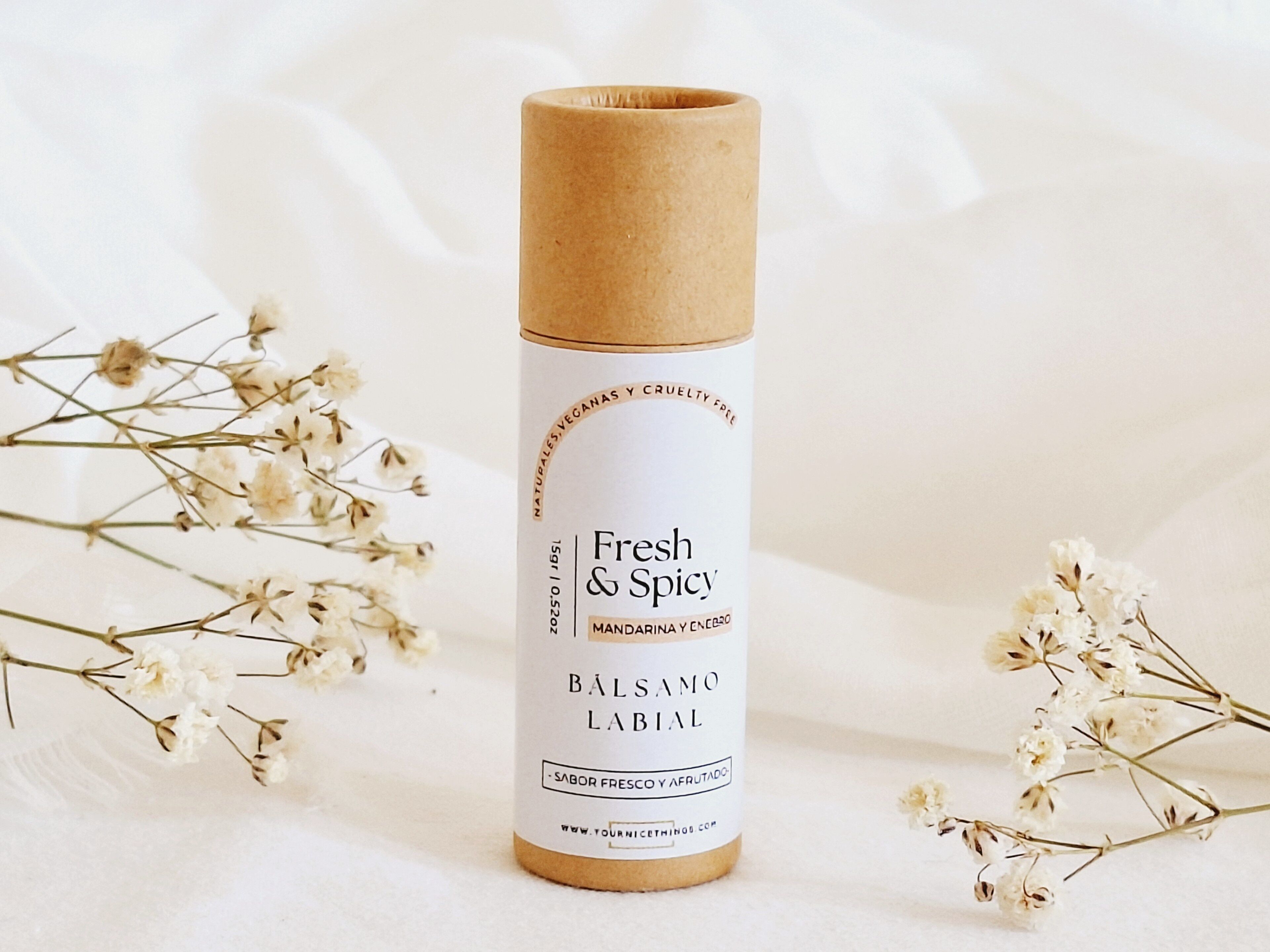 Balsamo labbra Fresh & Spicy (mandarino e ginepro) 15gr.