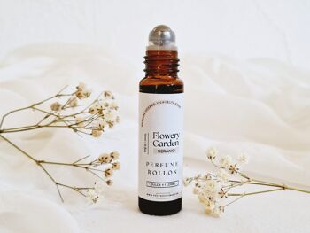 Parfum roll-on Jardin Fleuri (géranium) 10ml 2