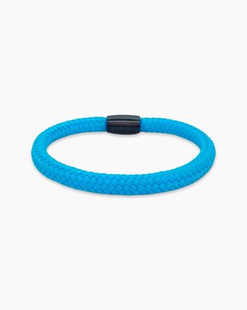 Bracelet cordon homme - Erebus Bleu clair 3