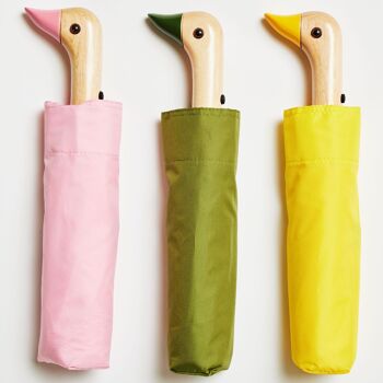 Parapluie multipack couleurs unies compact respectueux de l'environnement résistant au vent 2