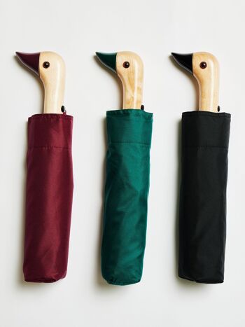 Parapluie multipack couleurs unies compact respectueux de l'environnement résistant au vent 3