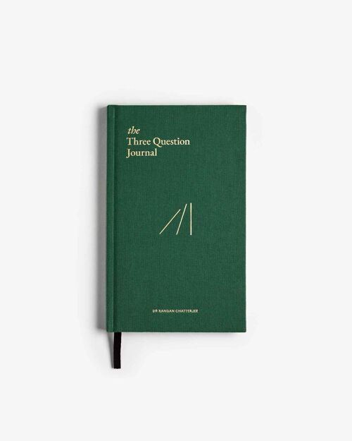 The Three Question Journal - Green