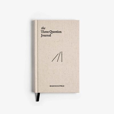 The Three Question Journal - Linen