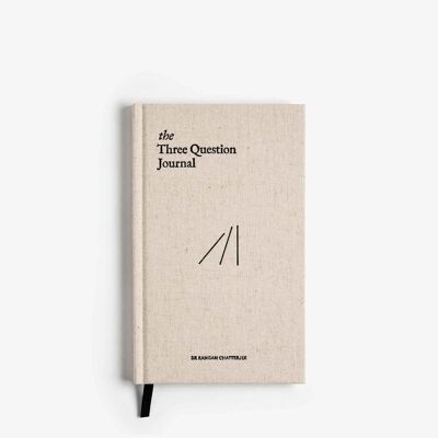 The Three Question Journal - Linen