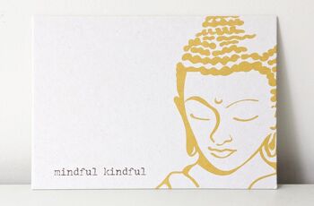 Carte postale « mindful kindful » - bon esprit 1