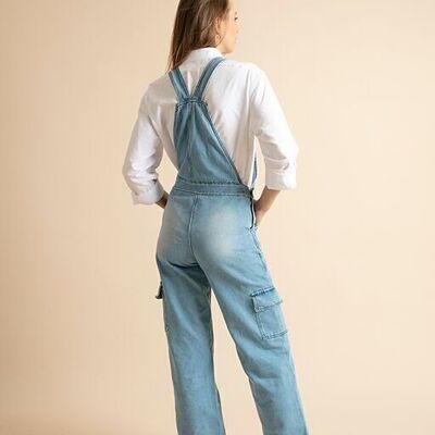 Jeans-Latzhose für Damen
