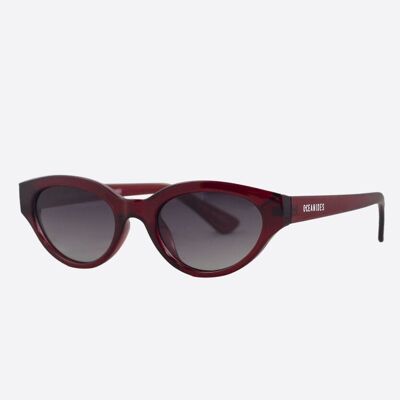 Umweltfreundliche Sonnenbrille (polarisiert) – EUDOLA CRYSTAL RED