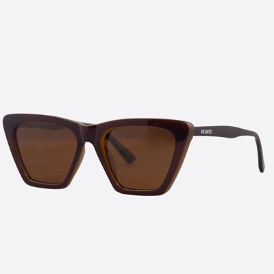 ECO-FRIENDLY SUNGLASSES (POLARIZED) - PERSE DOUBLE BROWN
