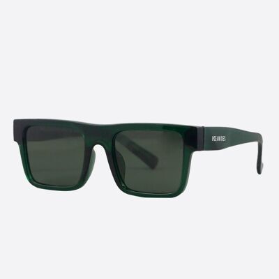 Umweltfreundliche Sonnenbrille (polarisiert) – URANIA CRYSTAL GREEN