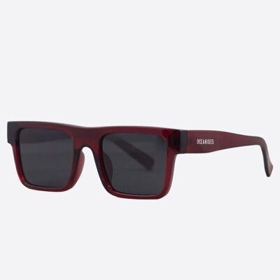 Umweltfreundliche Sonnenbrille (polarisiert) – URANIA CRYSTAL RED