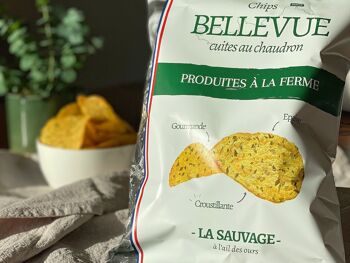 Chips artisanales du Nord - MIX Nature et Ail des ours 4