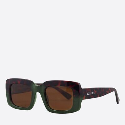 Umweltfreundliche Sonnenbrille (polarisiert) – IDA Schildkrötengrün