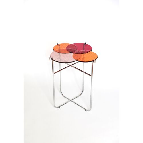 Pastille Side Table red S