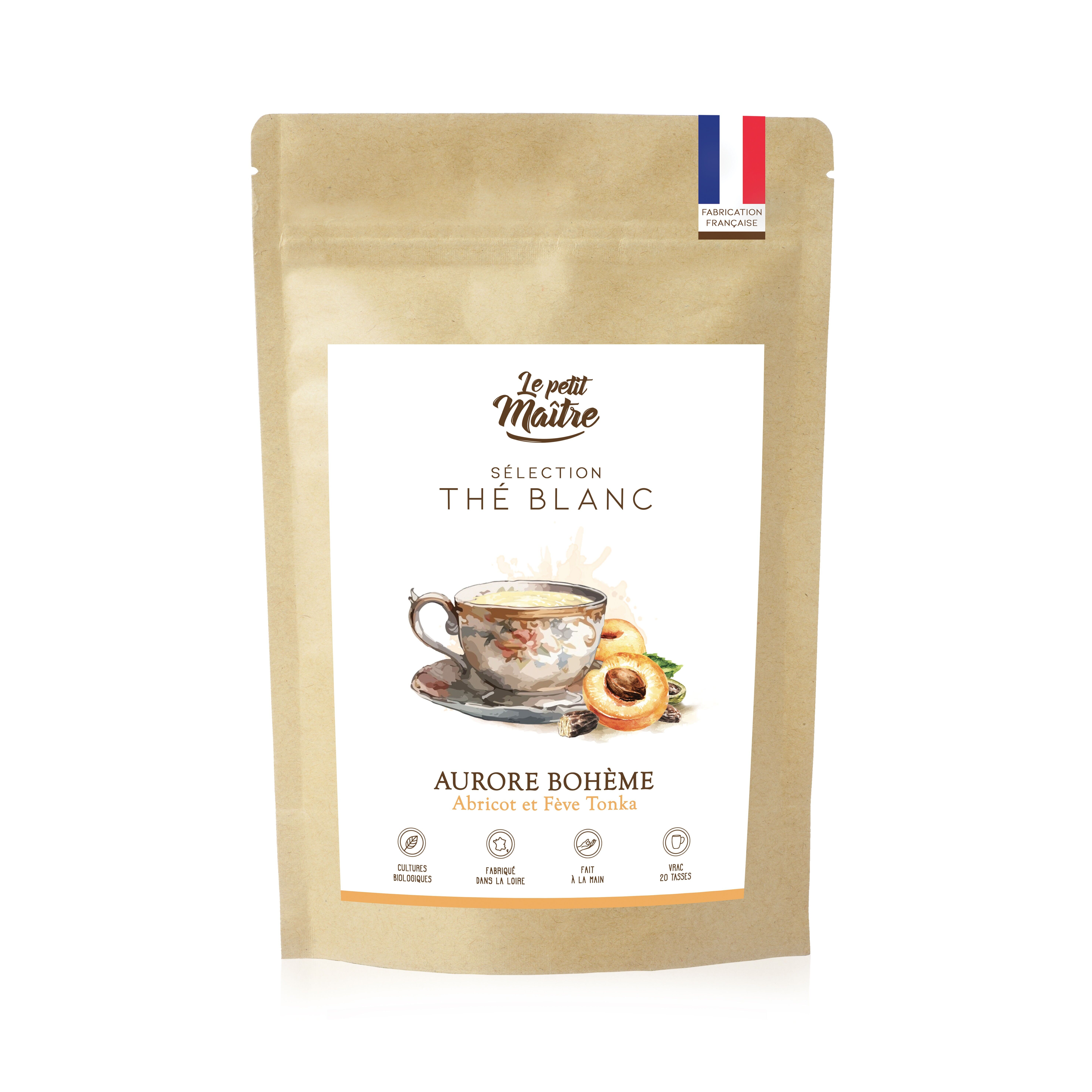 Tè bianco - Aurore Bohème - Albicocca e tonka