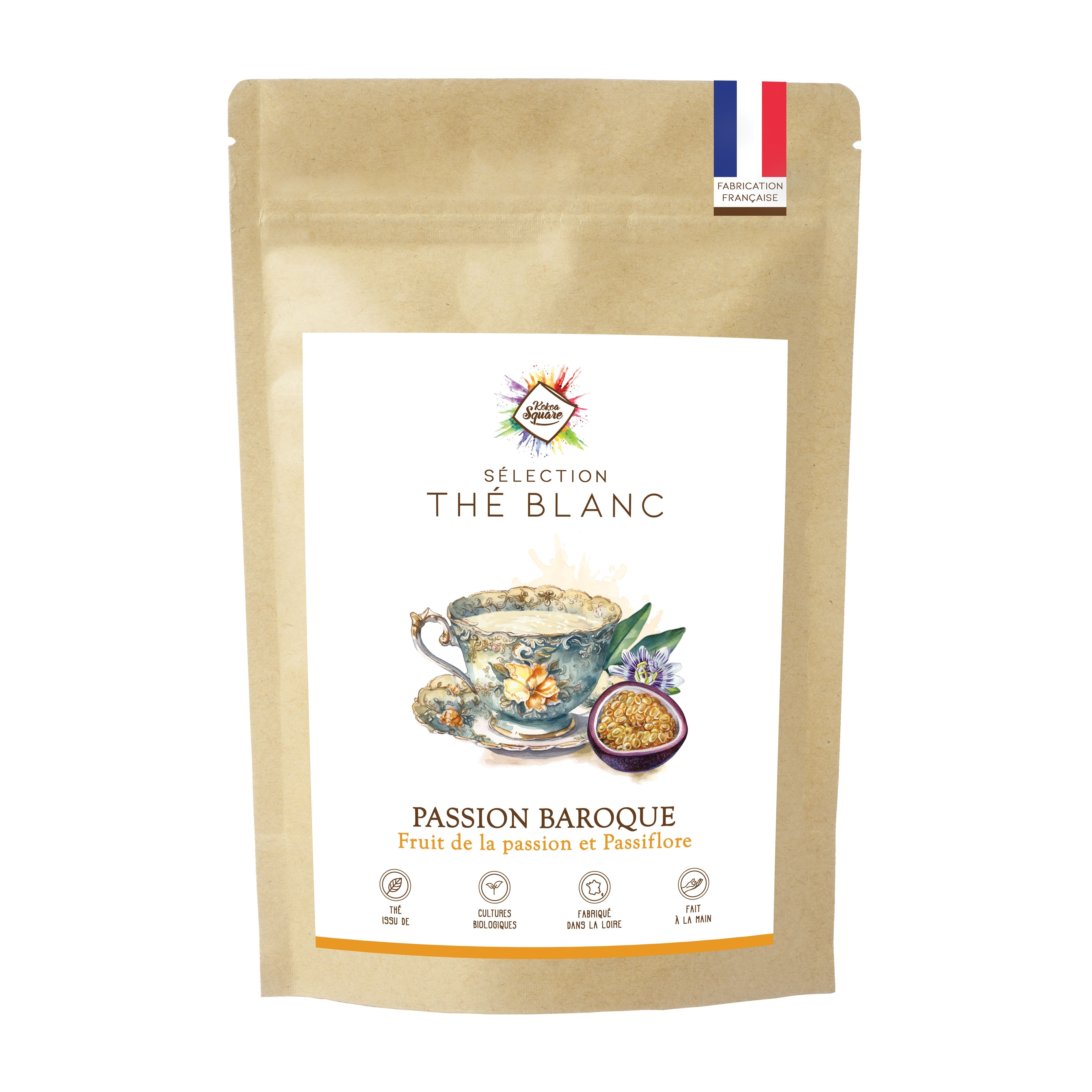 Weißer Tee – Barocke Leidenschaft – Passionsfrucht und Passionsblume