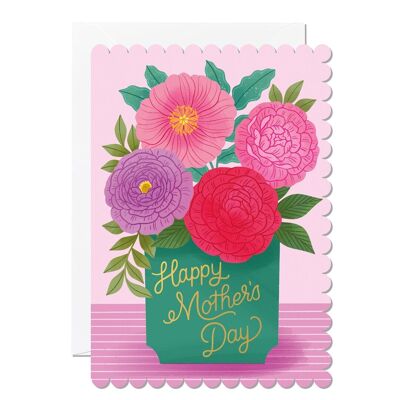 Happy Mother's Day Vase | Greeting card