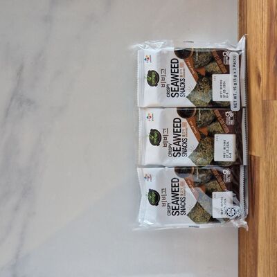 Pack chips d'algues saveur bbq - 3x5g