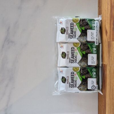 Pack chips d'algues au wasabi - 3x5g