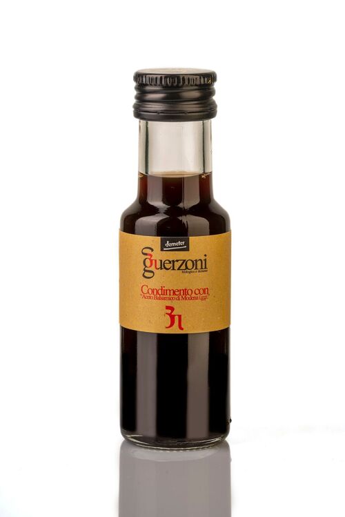 Condiment with Balsamic Vinegar of Modena PGI Red 100 ml Organic/Demeter