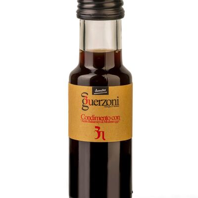 Condiment with Balsamic Vinegar of Modena PGI Red 100 ml Organic/Demeter