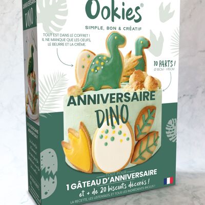 Dino birthday cake workshop -Oookies®