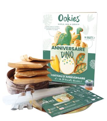 Atelier gâteau d'anniversaire Dino -Ookies® 2