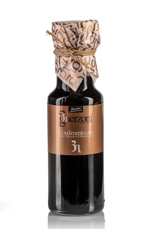 Dressing with Balsamic Vinegar of Modena PGI Bronze 100 ml Organic/Demeter