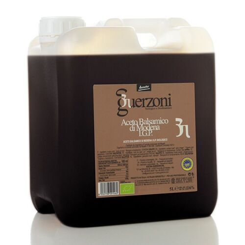 Balsamic Vinegar of Modena PGI Bronze 5 Lt Organic/Demeter