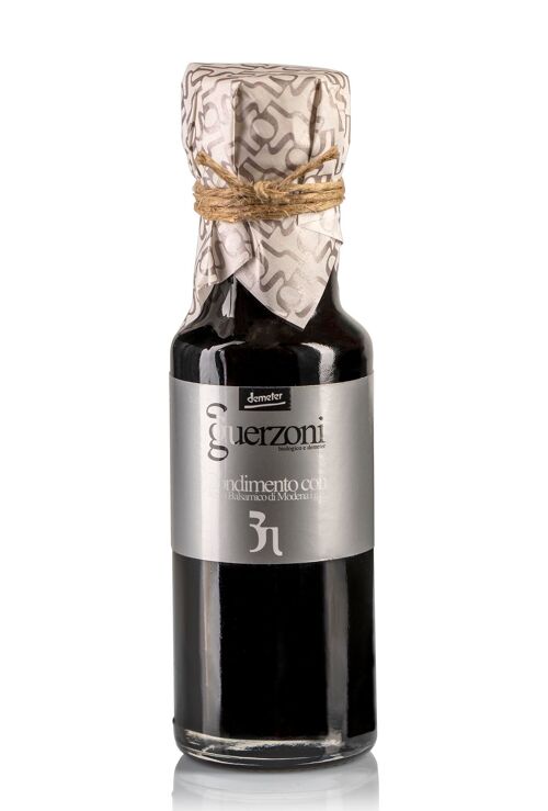 Dressing with Balsamic Vinegar of Modena PGI Silver 100 ml Organic/Demeter