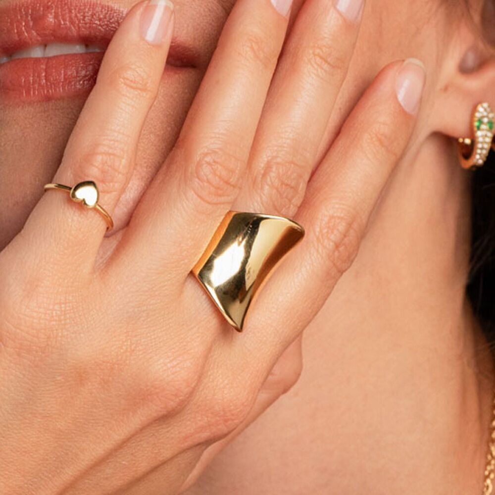 Anello Thalie - forma curva