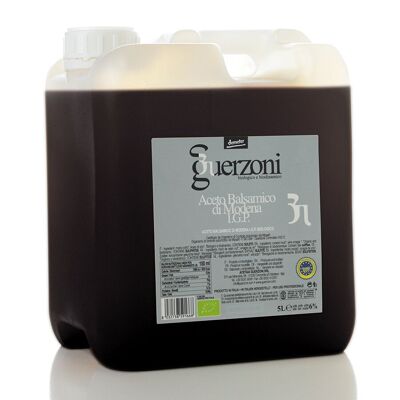 Balsamic Vinegar of Modena PGI Silver 5 Lt Organic/Demeter