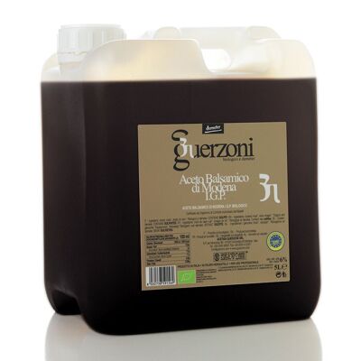Balsamic Vinegar of Modena PGI Gold 5 Lt Organic/Demeter